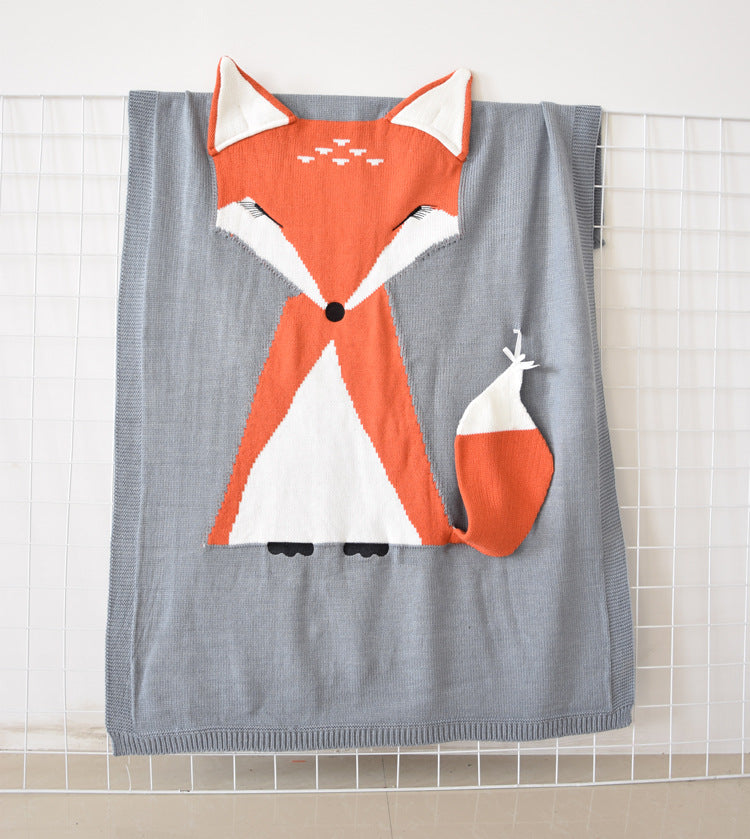 Infant Fox Blanket (Three-Dimensional)