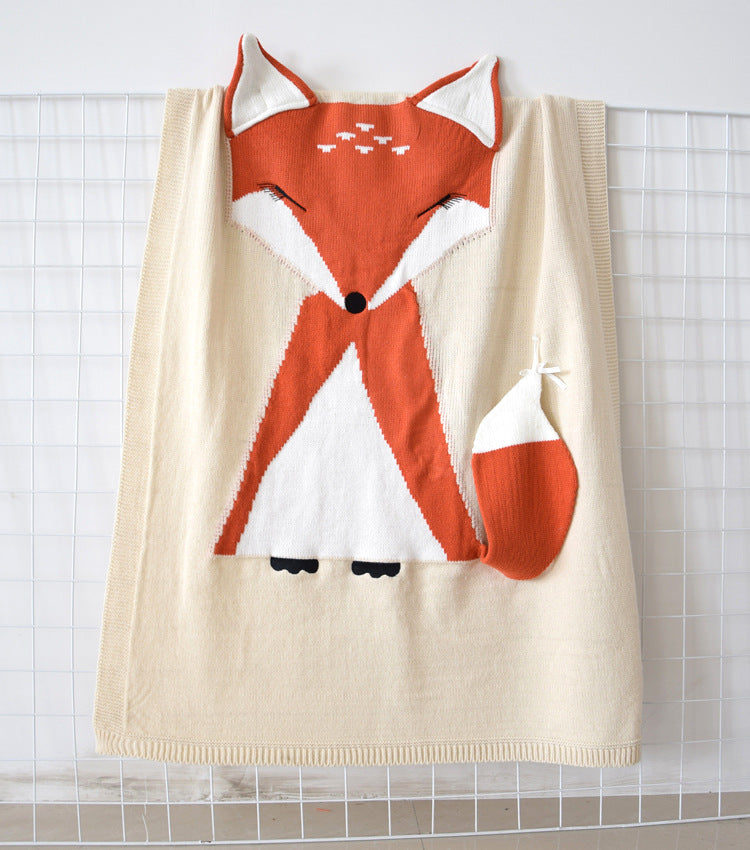 Infant Fox Blanket (Three-Dimensional)