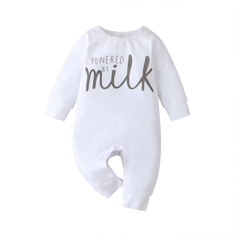 Baby One-piece Romper - Milk