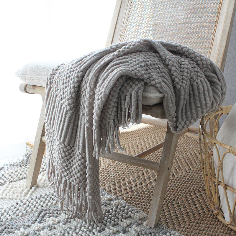 Easy Day's Nordic Knitted Blanket