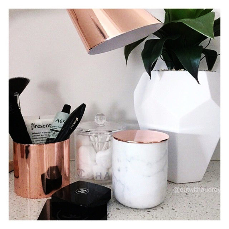 Marble Candle Cup