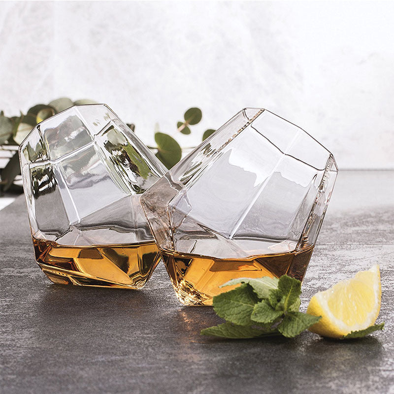 Pointed Diamond Cocktail Glass