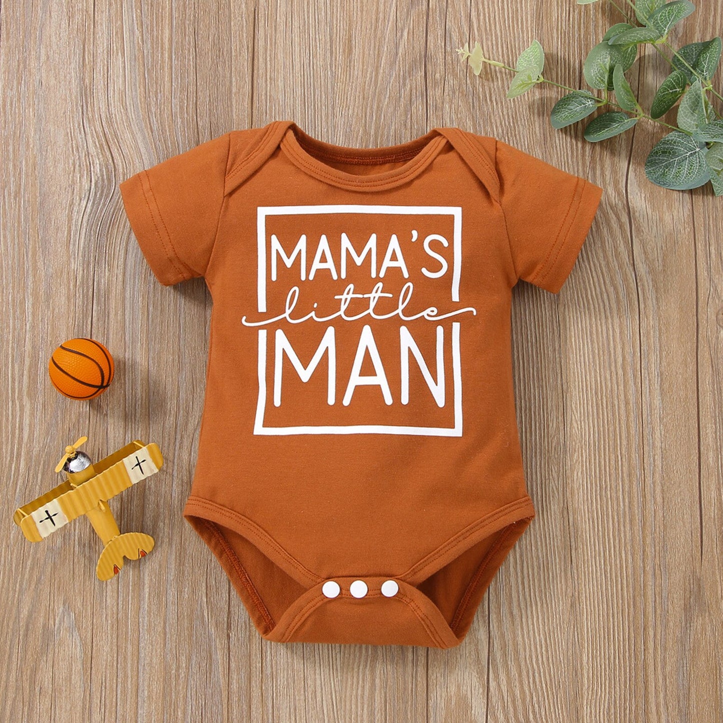 Mama's Little Man Onesie