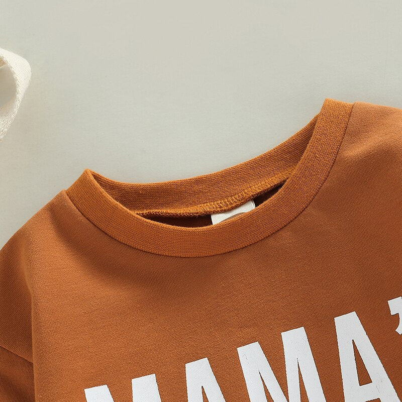 Mama's Coffee Date Bubble Onesie