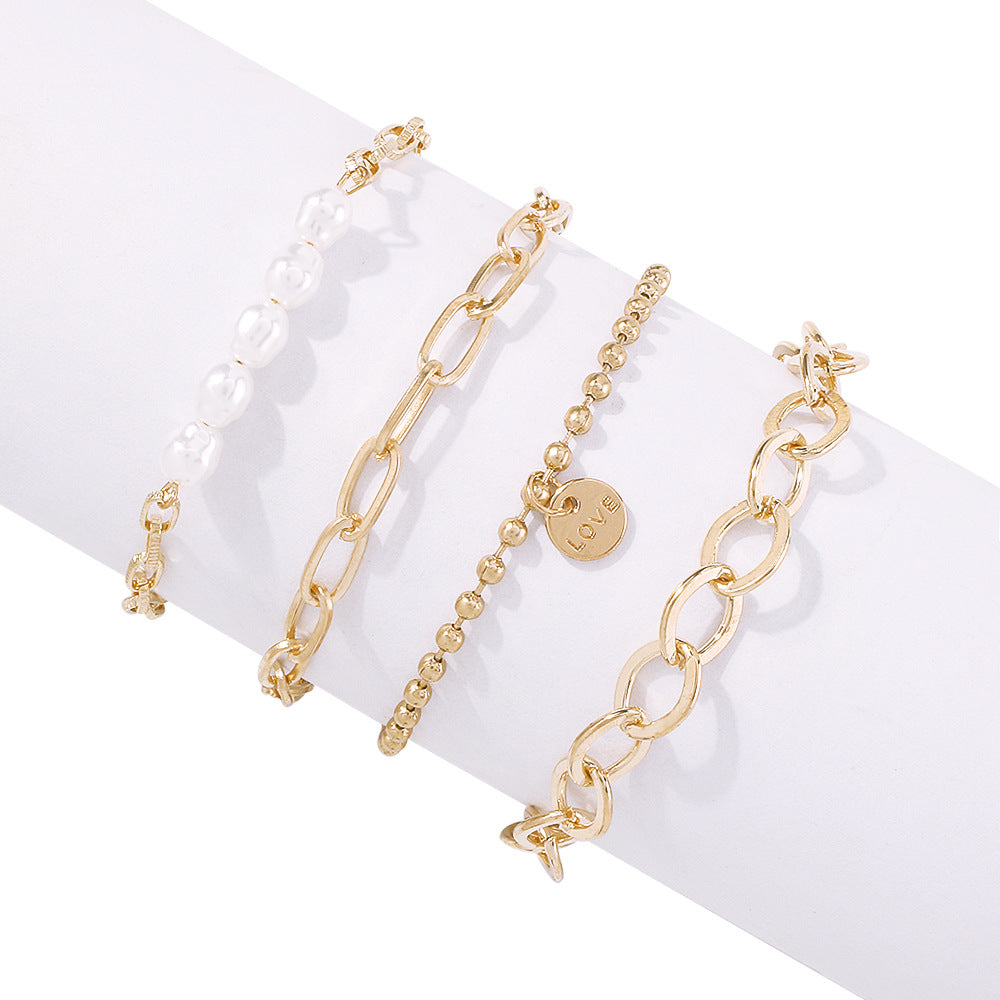 Geometric Women Stacking Bracelets