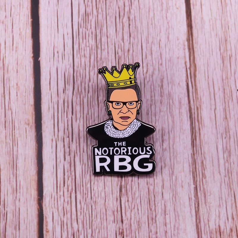 Notorious RBG Feminism Badge Ruth Ginsburg