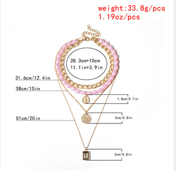Womens Layered Necklace