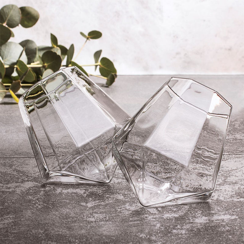 Pointed Diamond Cocktail Glass
