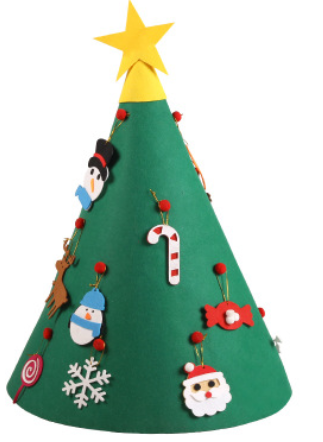 DIY Felt Christmas Tree!