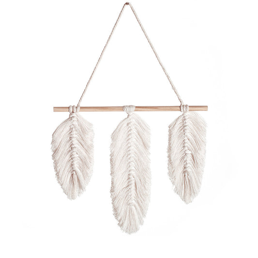 Macramé Leaf Wall Hanging