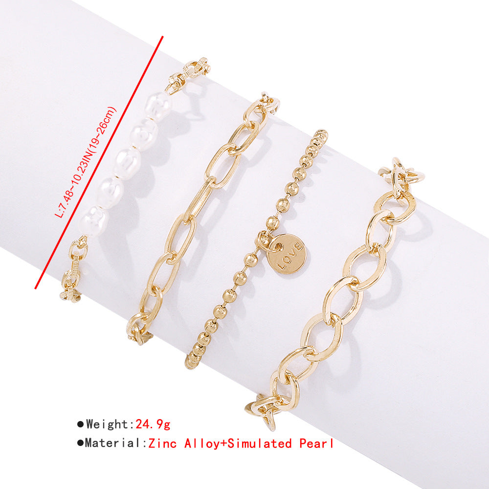 Geometric Women Stacking Bracelets