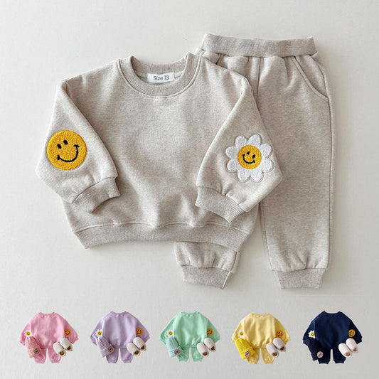 Embroidery Happy Face Set