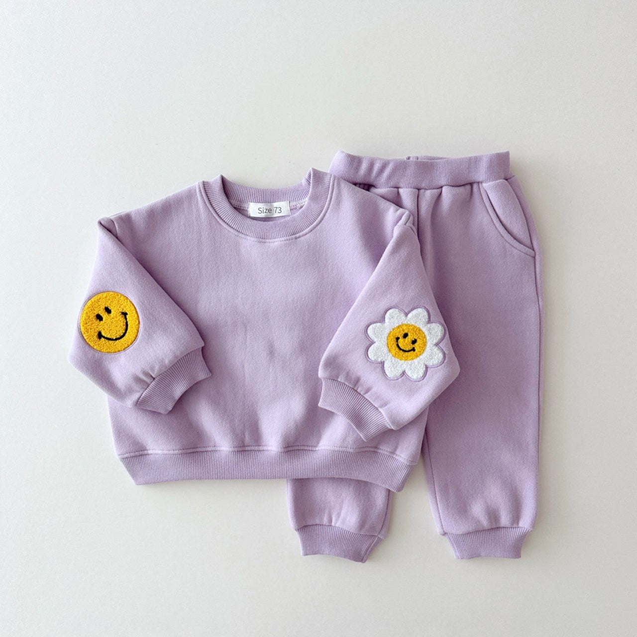 Embroidery Happy Face Set