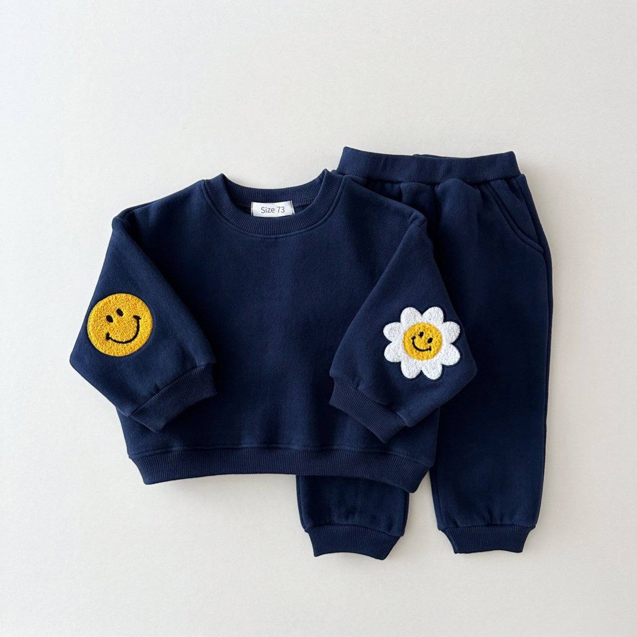 Embroidery Happy Face Set