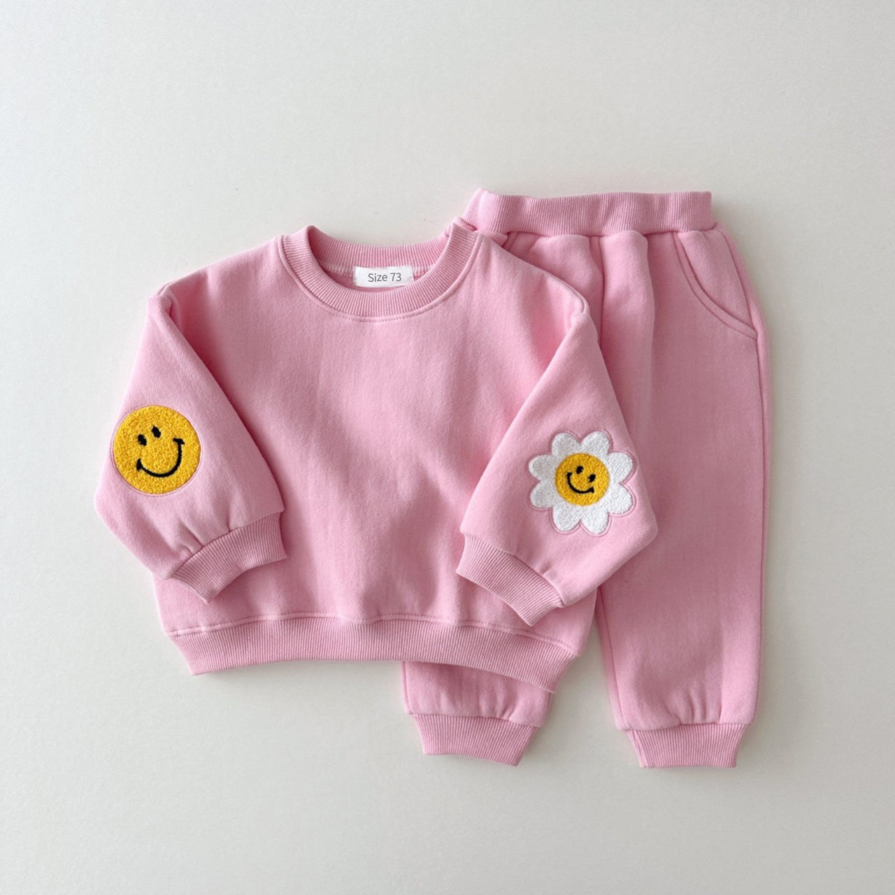 Embroidery Happy Face Set