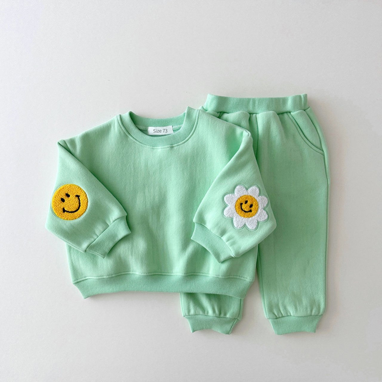Embroidery Happy Face Set