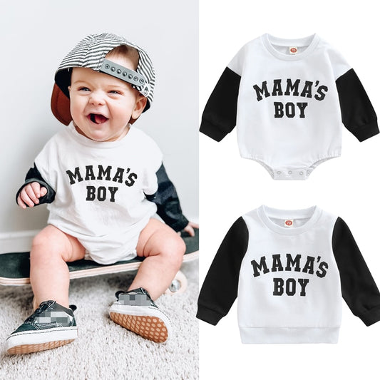 Mama's Boy Sweat Shirt or Bodysuit