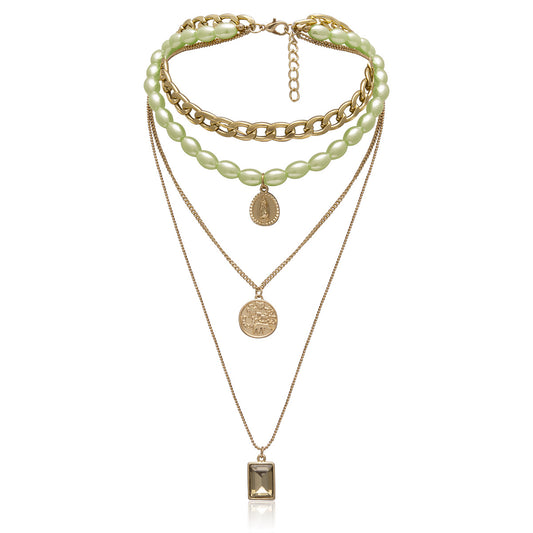 Womens Layered Necklace