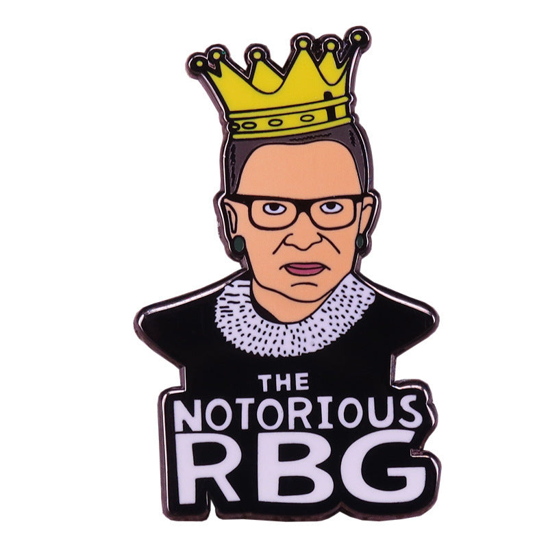 Notorious RBG Feminism Badge Ruth Ginsburg