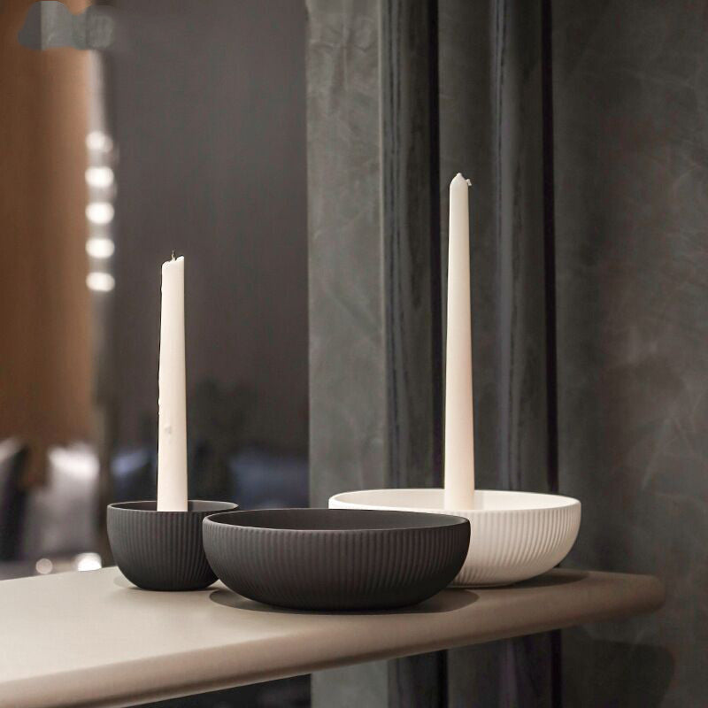 Simple Ceramic Candle Holder
