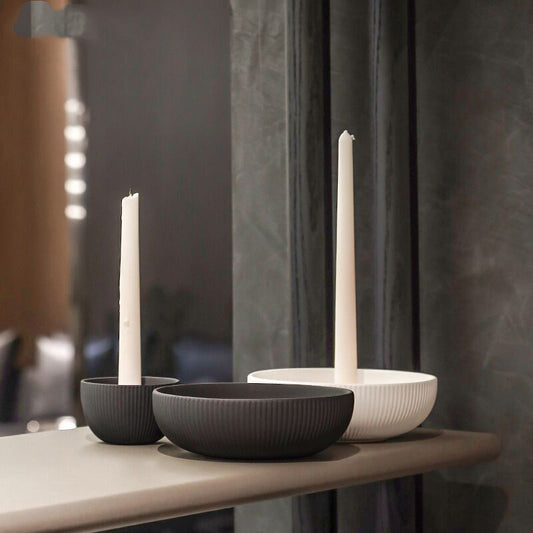 Simple Ceramic Candle Holder